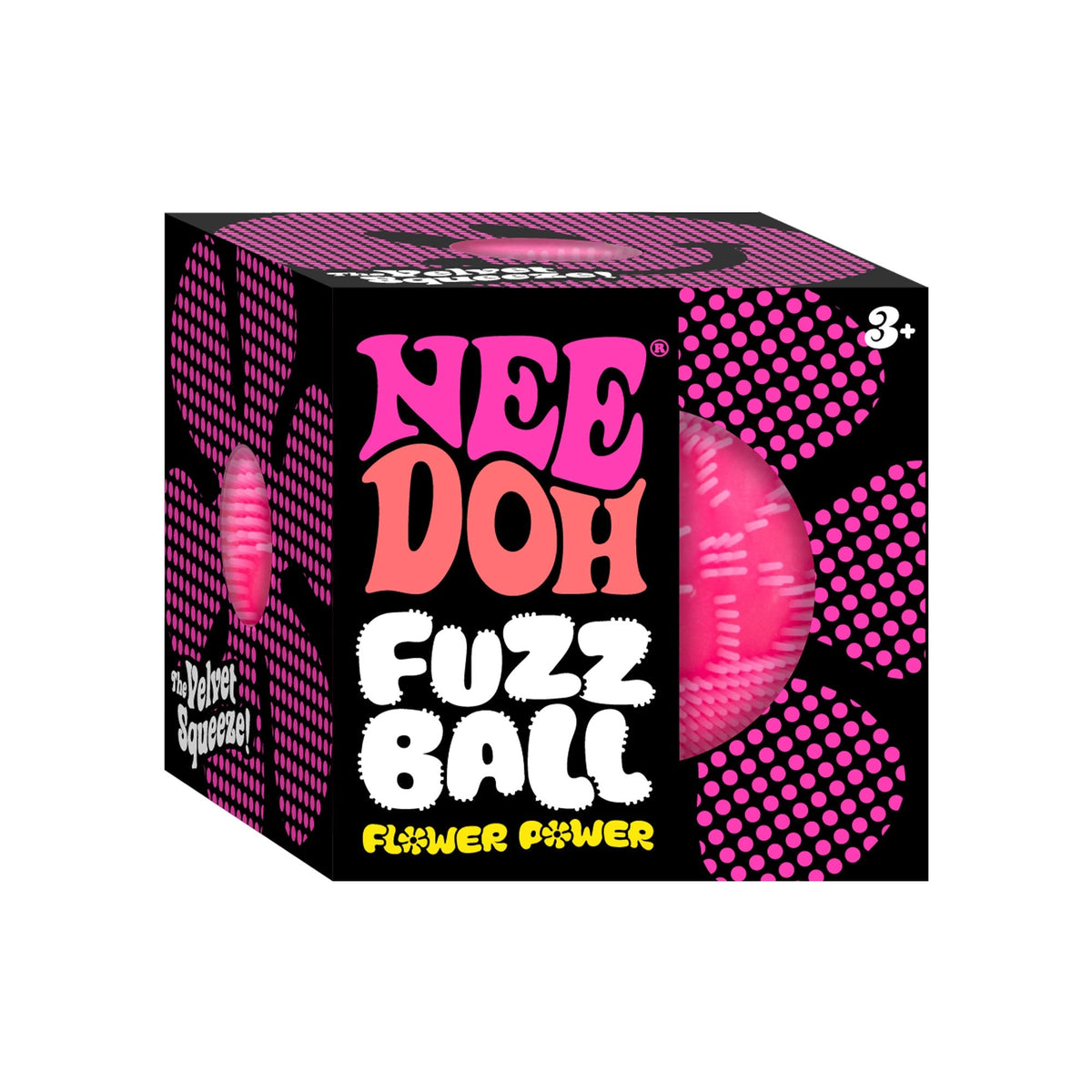 NeeDoh Fuzz Ball Flower Power 3URB