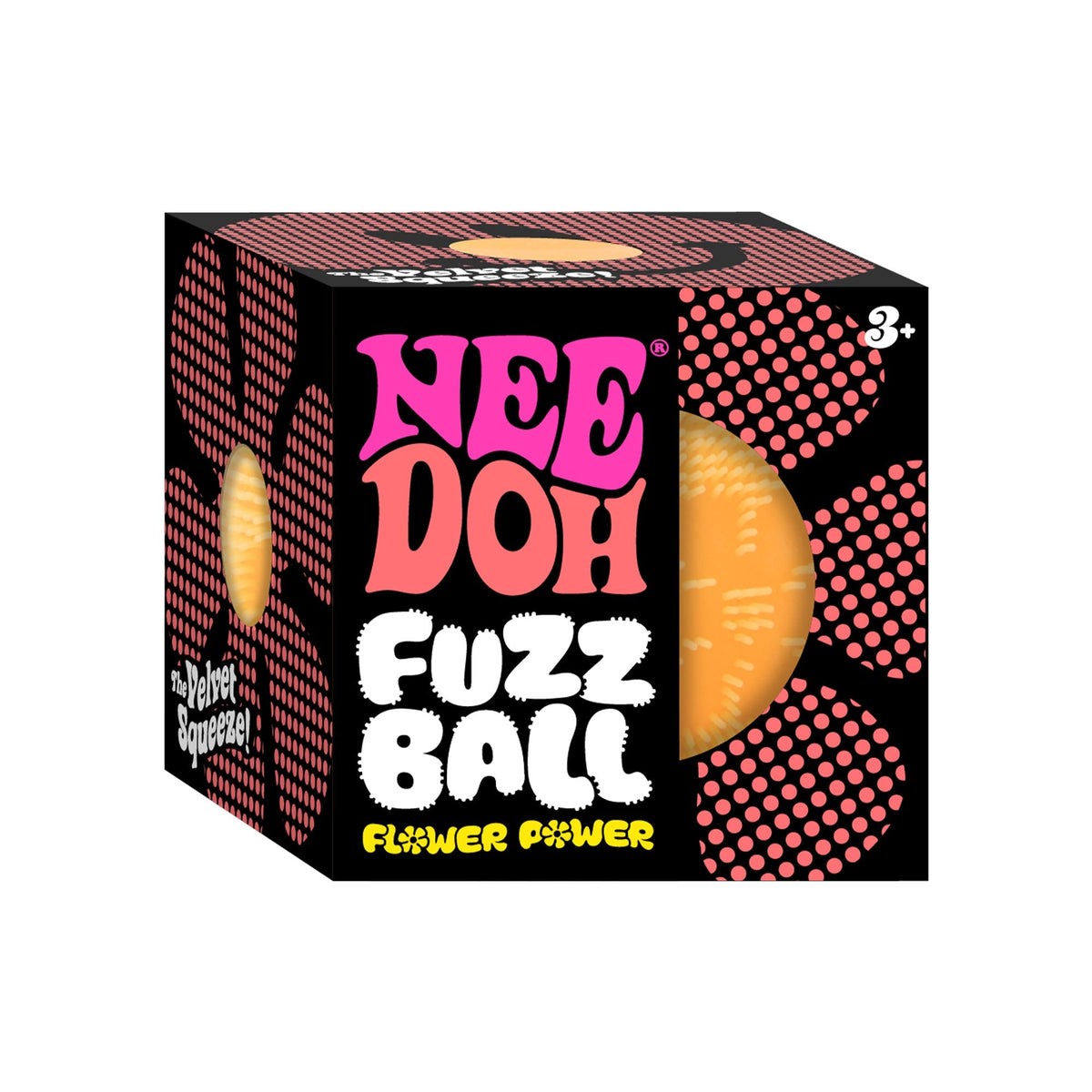 NeeDoh Fuzz Ball Flower Power 3URB