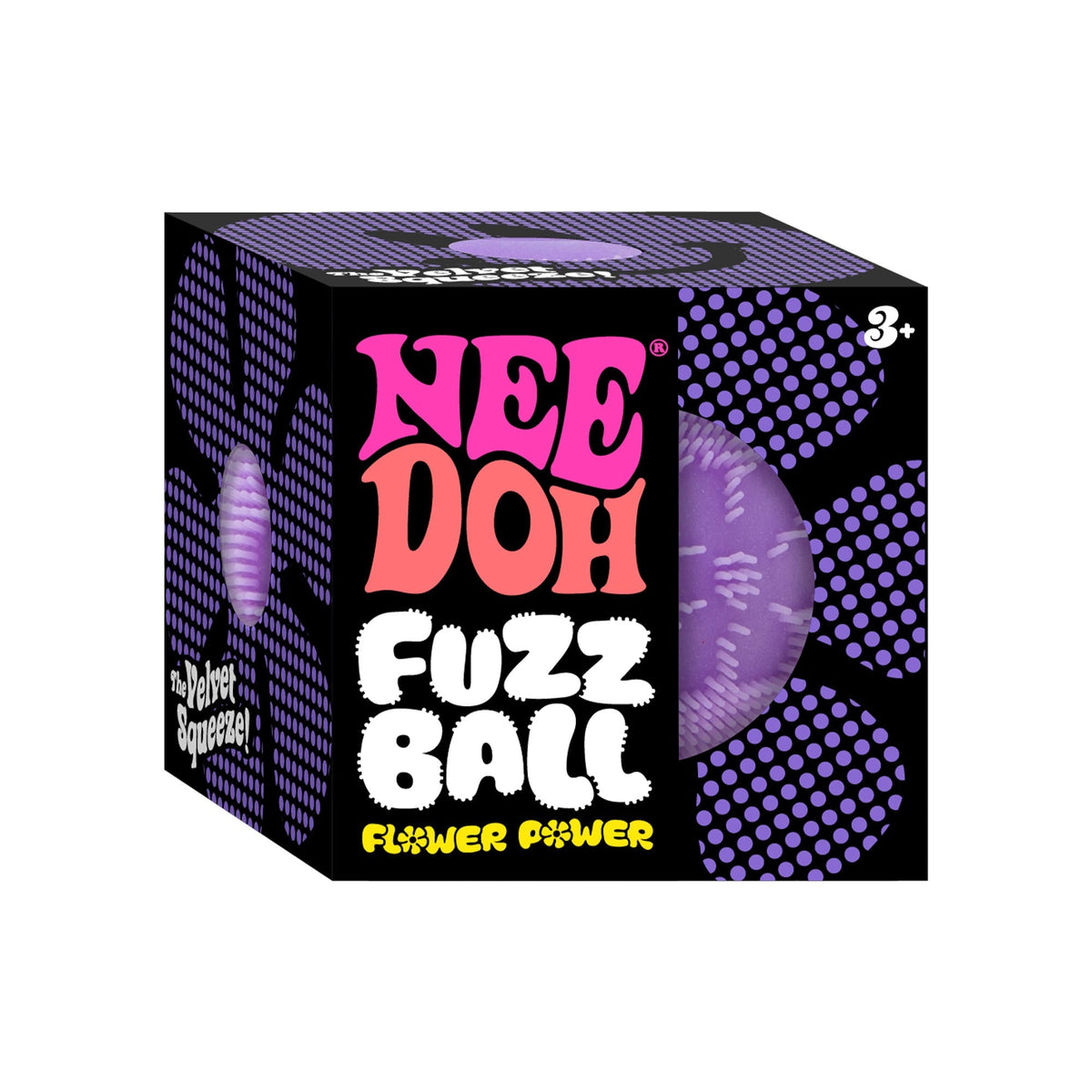 NeeDoh Fuzz Ball Flower Power 3URB