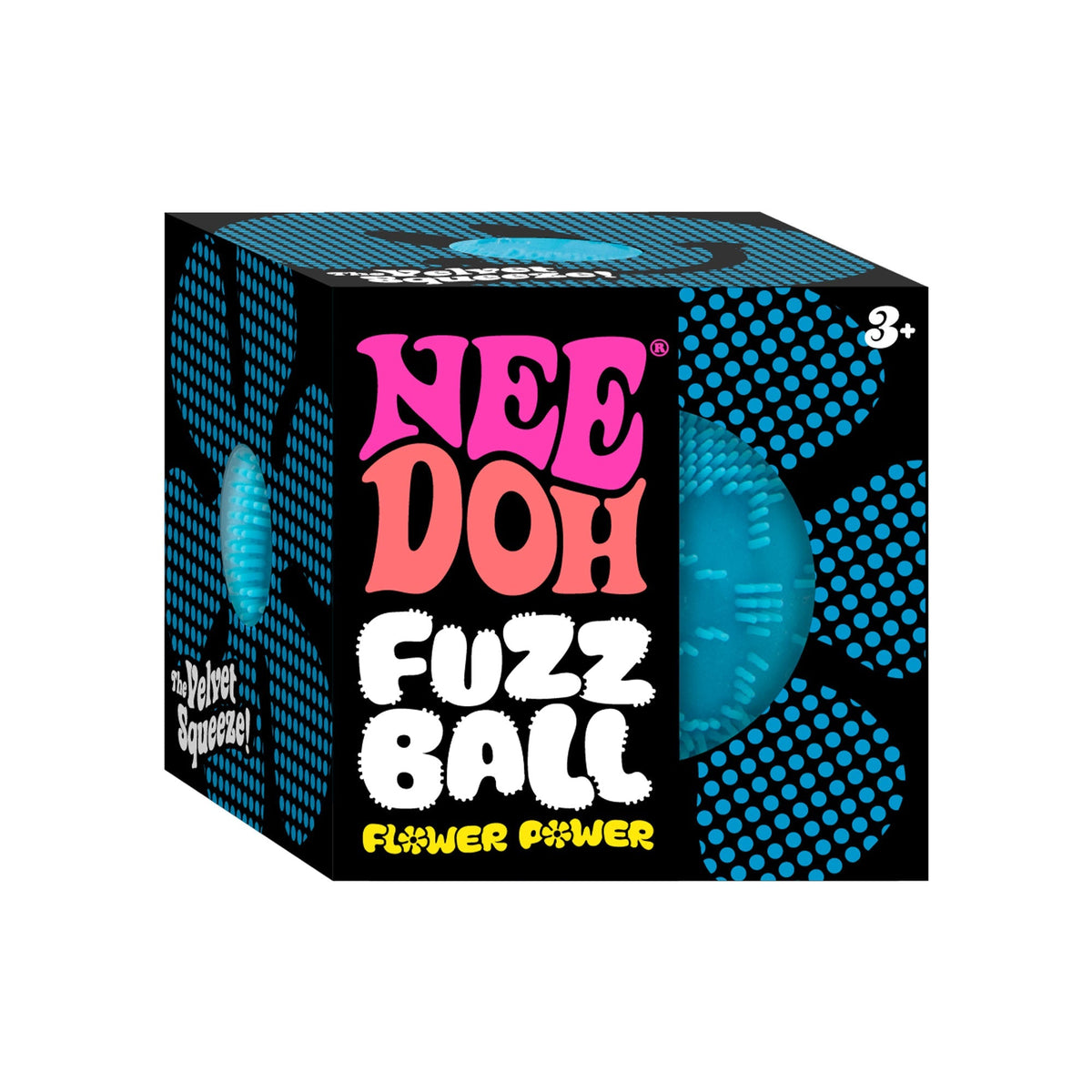 NeeDoh Fuzz Ball Flower Power 3URB