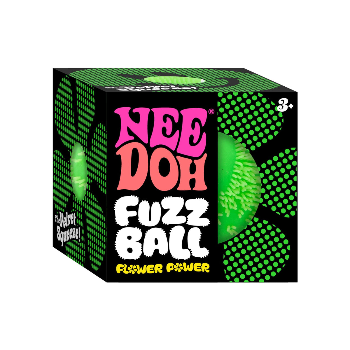NeeDoh Fuzz Ball Flower Power 3URB